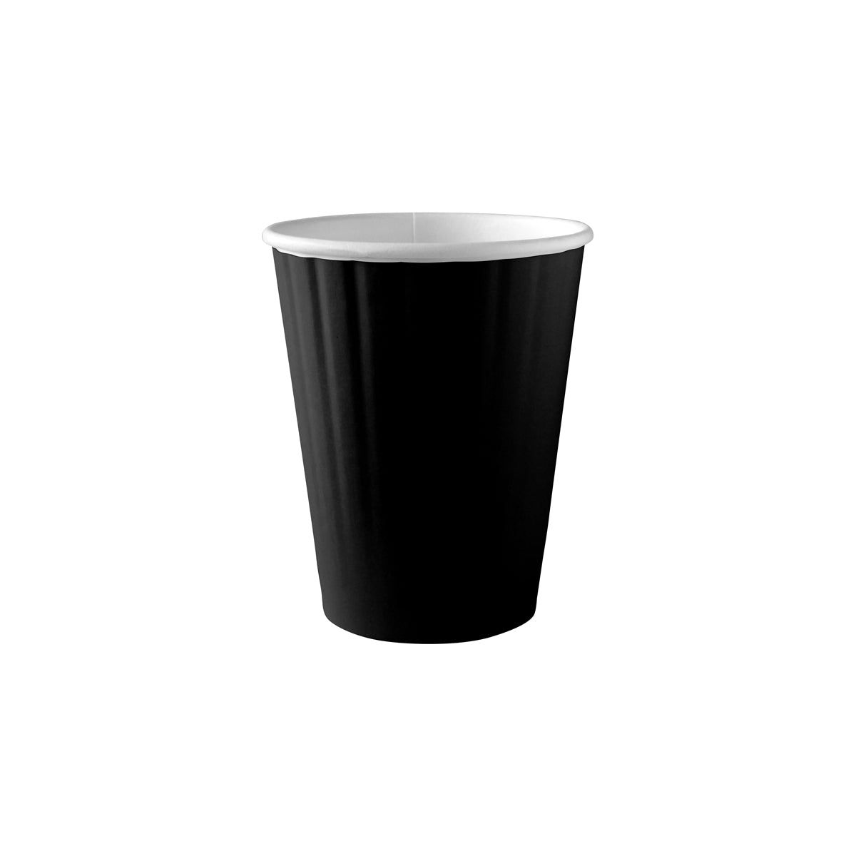 BC-12DWB BioPak Double Wall Black BioCup (90mm) 390ml / 12oz Native Wholesale Hospitality Supplies Canberra