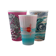 BP.BC-16DW-ART BioPak Double Wall Art Series BioCup (90mm) 460ml / 16oz Native Wholesale Hospitality Supplies Canberra