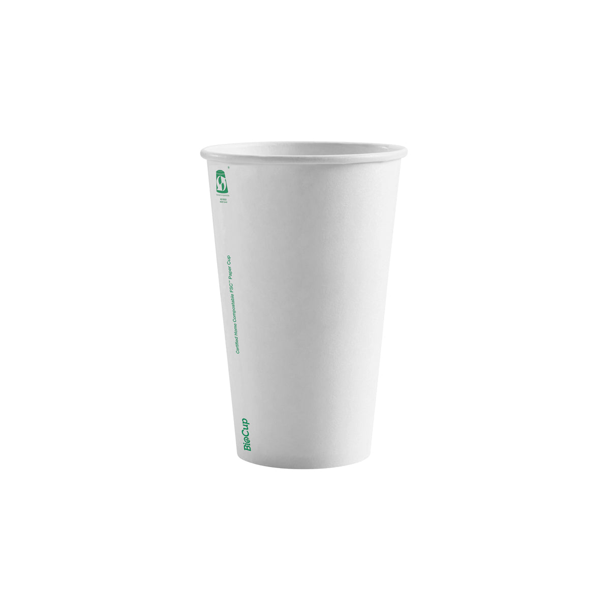 BP.BC-16W-SA BioPak Single Wall White BioCup (90mm) 510ml / 16oz Native Wholesale Hospitality Supplies Canberra