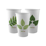 BP.BC-16 BioPak Single Wall Leaf BioCup (90mm) 510ml / 16oz Native Wholesale Hospitality Supplies Canberra