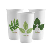 BP.BC-20 BioPak Single Wall Leaf BioCup (90mm) 595ml / 20oz Native Wholesale Hospitality Supplies Canberra