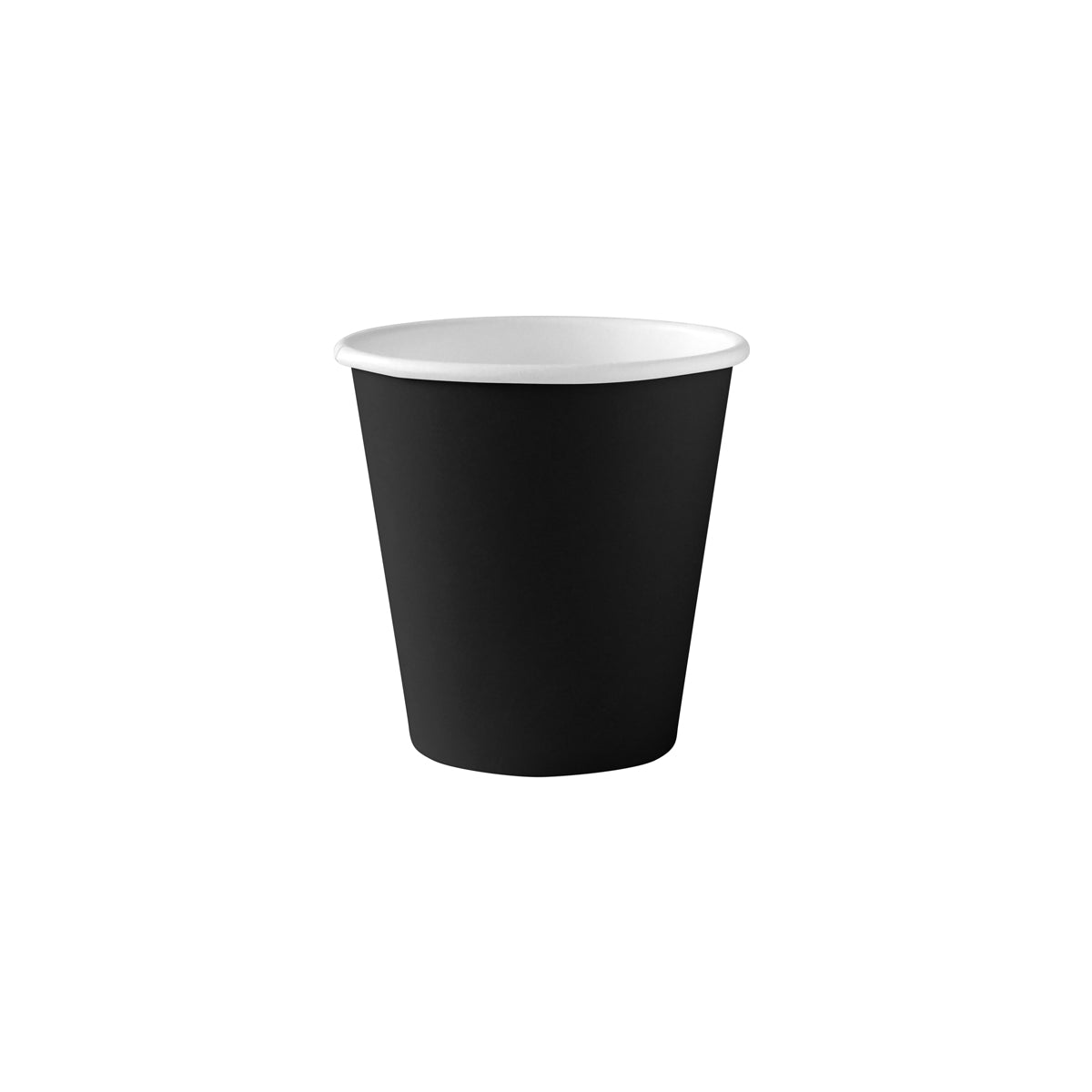 BC-6B BioPak Single Wall Black BioCup (80mm) 230ml / 6oz Native Wholesale Hospitality Supplies Canberra