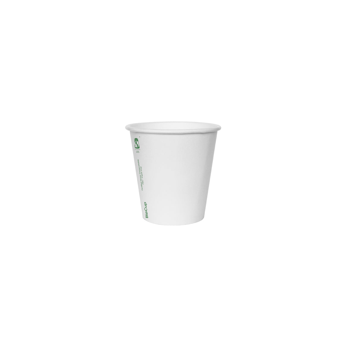 BP.BC-6W-SA BioPak Single Wall White BioCup (80mm) 230ml / 6oz Native Wholesale Hospitality Supplies Canberra