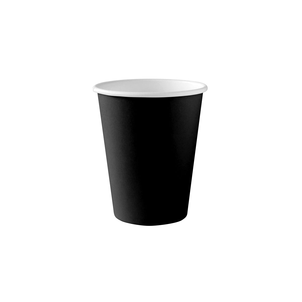 BC-8B BioPak Single Wall Black BioCup (80mm) 280ml / 8oz Native Wholesale Hospitality Supplies Canberra