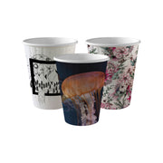 BP.BC-8DW-ART BioPak Double Wall Art Series BioCup (80mm) 255ml / 8oz Native Wholesale Hospitality Supplies Canberra