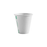 BP.BC-8W(90)-SA BioPak Single Wall White BioCup (90mm) 280ml / 8oz Native Wholesale Hospitality Supplies Canberra