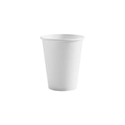 BC-8W BioPak Single Wall White BioCup (80mm) 280ml / 8oz Native Wholesale Hospitality Supplies Canberra