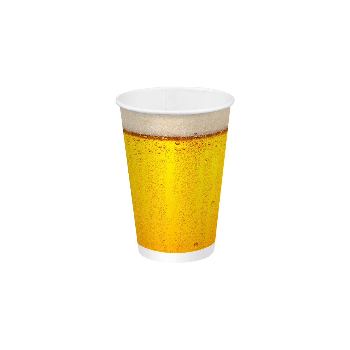 BP.BCC-14-BEER BioPak Cold Paper Beer BioCup (90mm) 420ml / 14oz Native Wholesale Hospitality Supplies Canberra