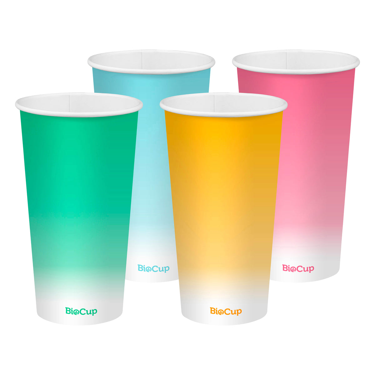 BP.BCC-20-C BioPak Cold Paper Coloured BioCup (90mm) 600ml / 20oz Native Wholesale Hospitality Supplies Canberra