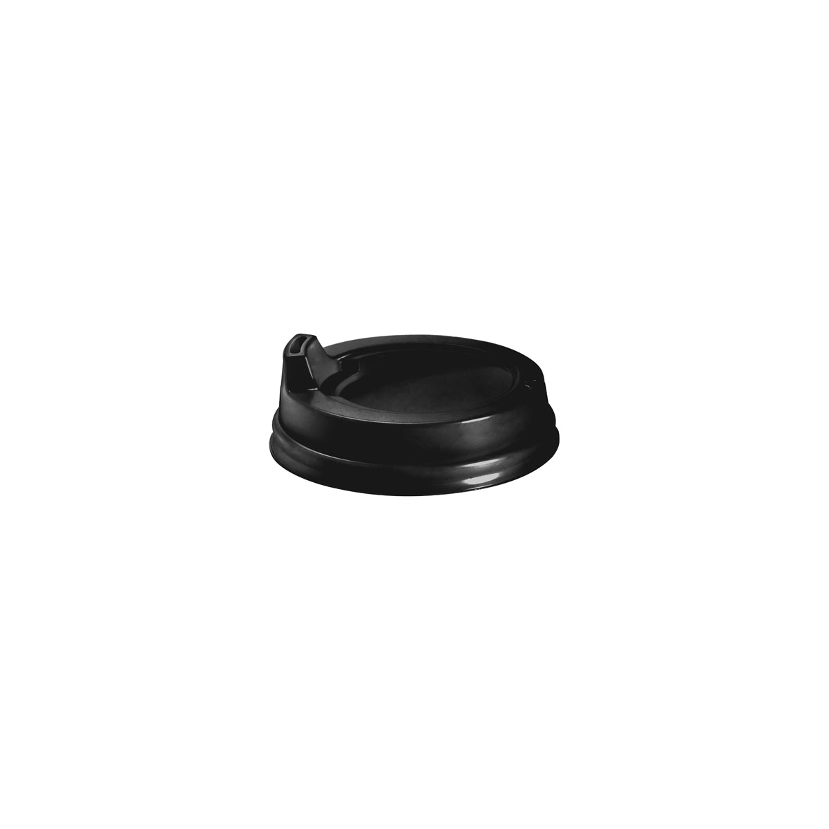 BCL-12.16.20B-SIPPER BioPak 90mm BioCup Black PS Sipper Non Compostable Lid Native Wholesale Hospitality Supplies Canberra