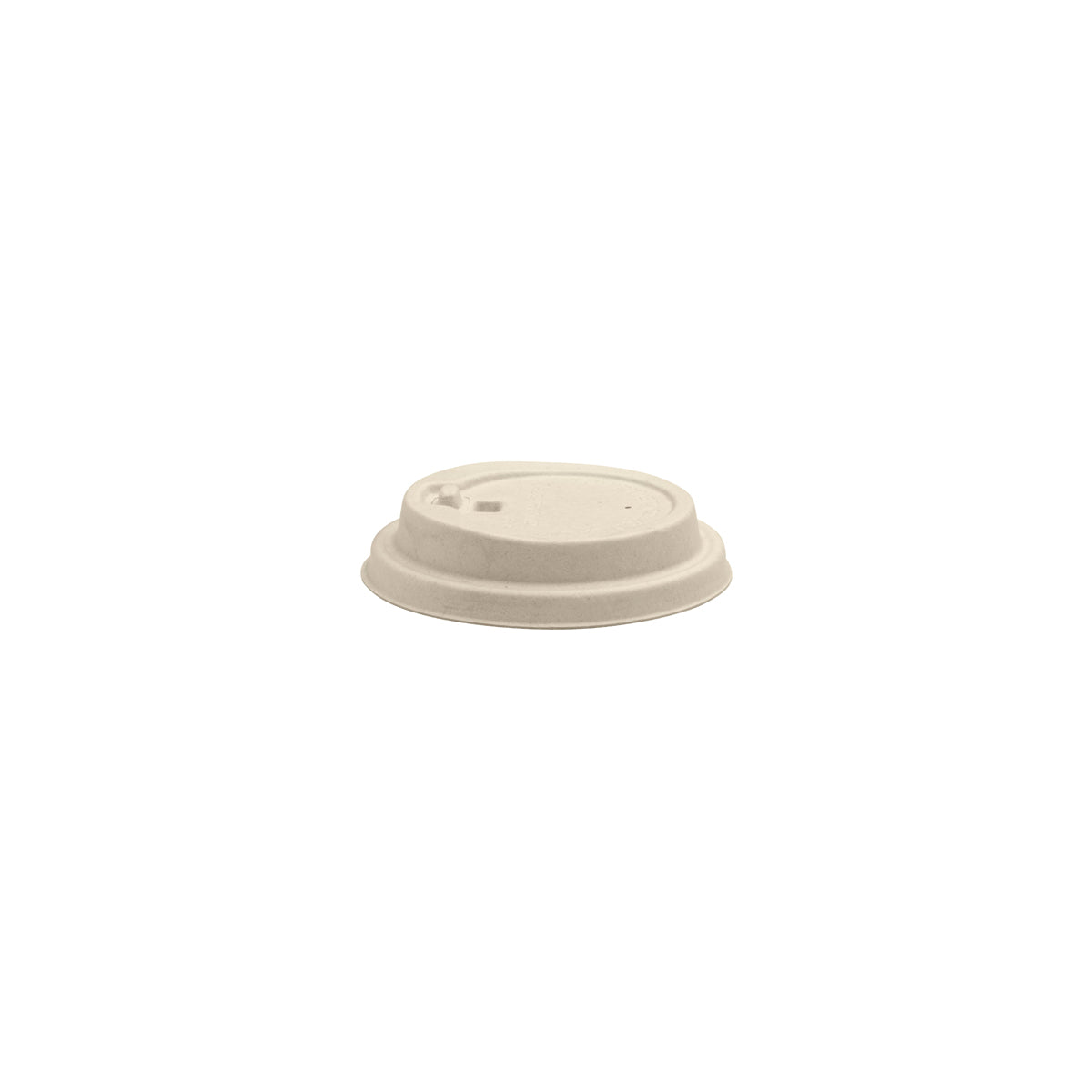 BP.BCL-12PULP-R-N BioPak 90mm BioCup Natural Reclosable BioCane Lid Native Wholesale Hospitality Supplies Canberra
