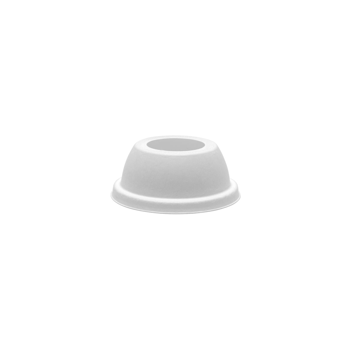 BCL-90C-PULP-D-WIDE BioPak BioCane Large Wide Dome Lid 90mm Native Wholesale Hospitality Supplies Canberra