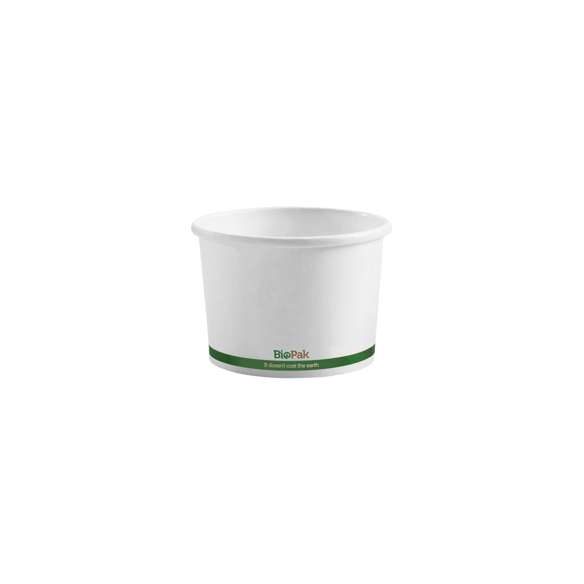 BSC-8 BioPak FSC Paper BioBowl White 250ml / 8oz Native Wholesale Hospitality Supplies Canberra