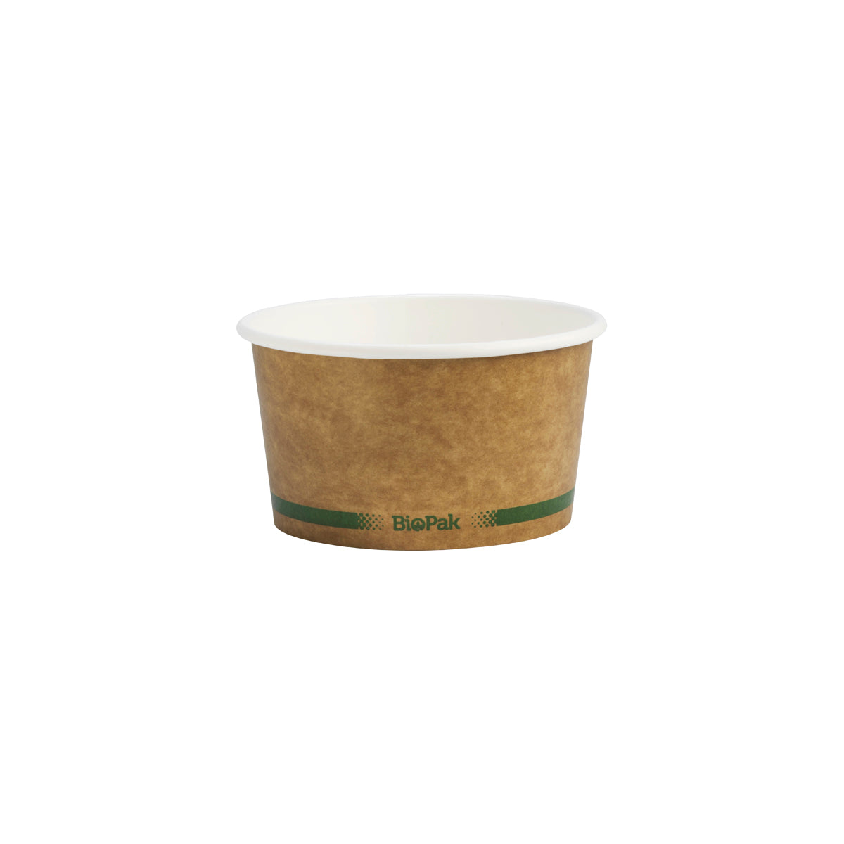 BSCK-12-GS BioPak FSC Paper BioBowl Printed Kraft Look 430ml / 12oz Native Wholesale Hospitality Supplies Canberra