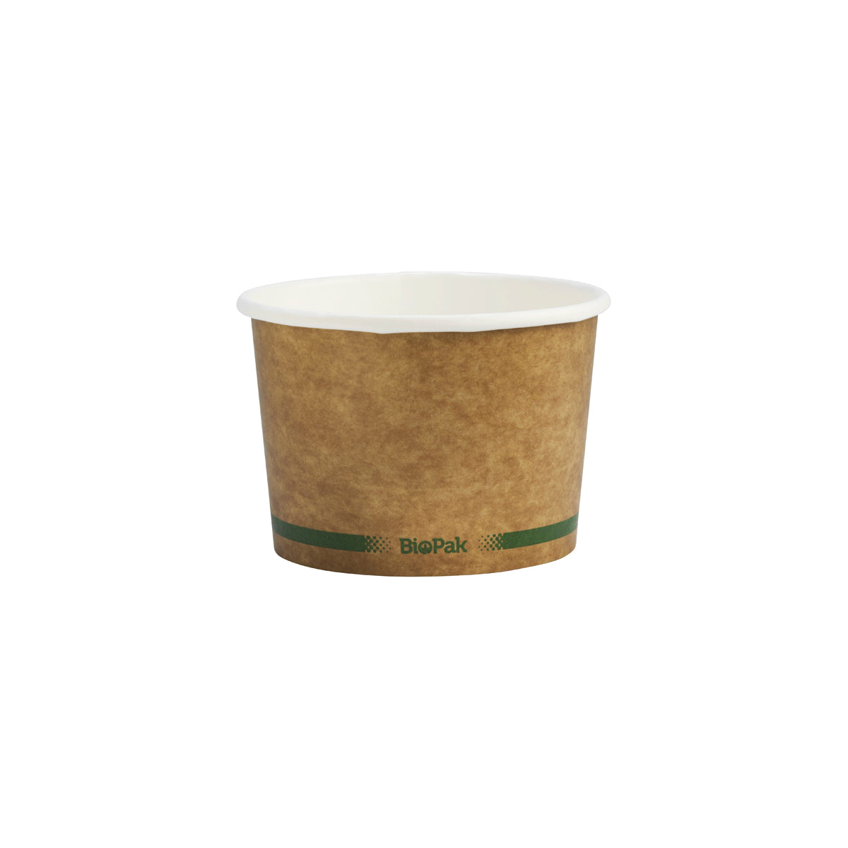 BSCK-16-GS BioPak FSC Paper BioBowl Printed Kraft Look 550ml / 16oz Native Wholesale Hospitality Supplies Canberra