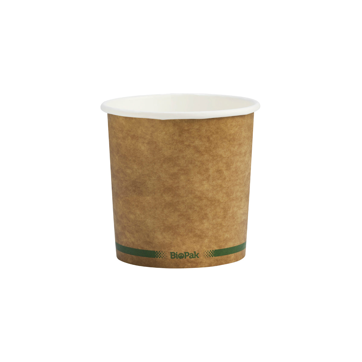 BSCK-24-GS-V2 BioPak FSC Paper BioBowl Printed Kraft Look 740ml / 24oz Native Wholesale Hospitality Supplies Canberra
