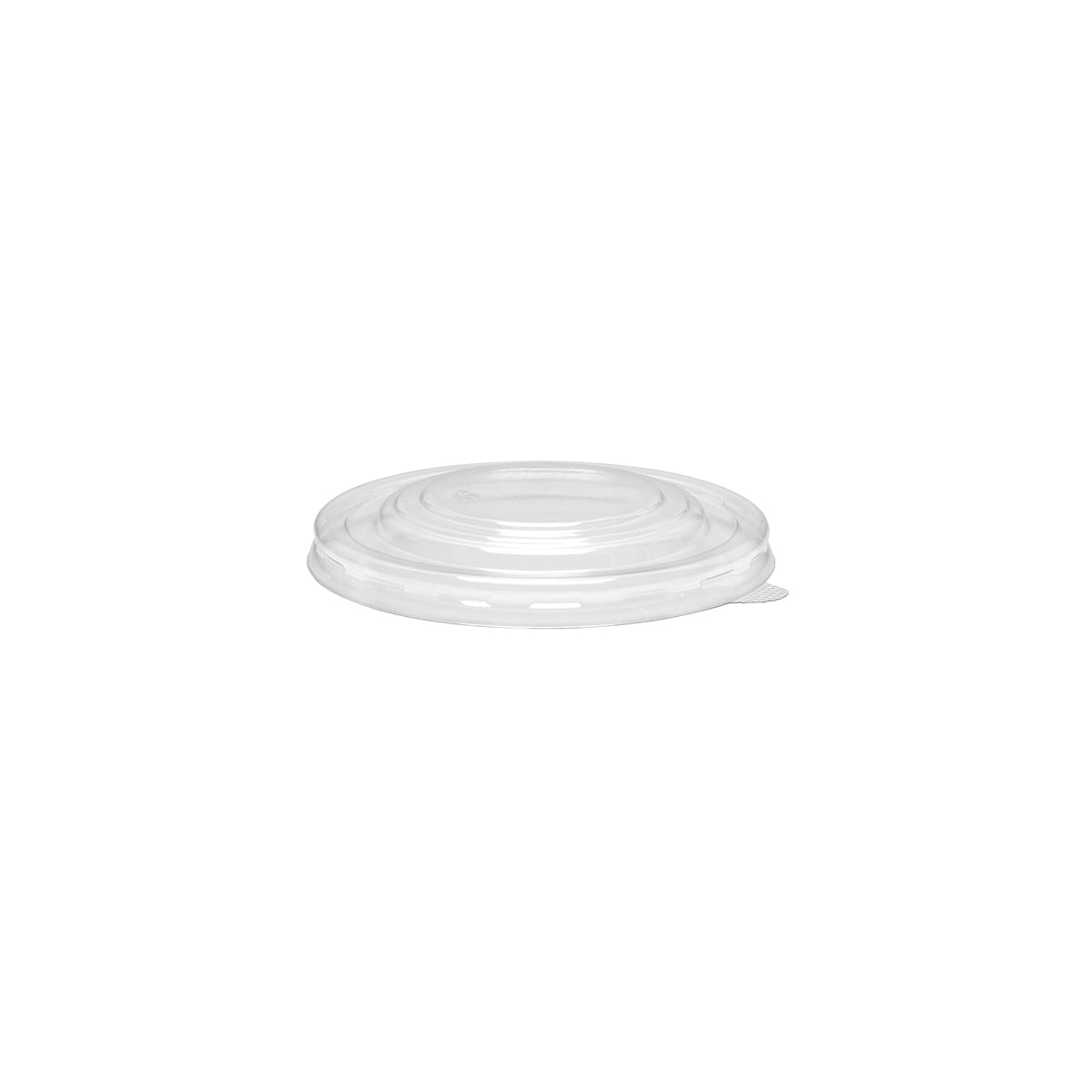 BSCL-12-16-32-PET-F BioPak Clear PET BioBowl Flat Lid 115mm Native Wholesale Hospitality Supplies Canberra