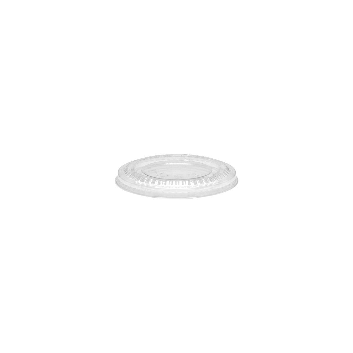BSCL-8-PET-F BioPak Clear PET BioBowl Flat Lid 93mm Native Wholesale Hospitality Supplies Canberra
