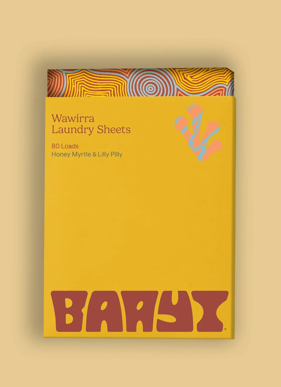 Wawirra Laundry Sheets - Honey Mrytle + Lilly Pilly