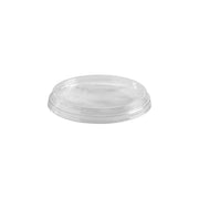 BP.C-121 BioPak Clear PLA BioBowl Flat Lid 125mm Native Wholesale Hospitality Supplies Canberra