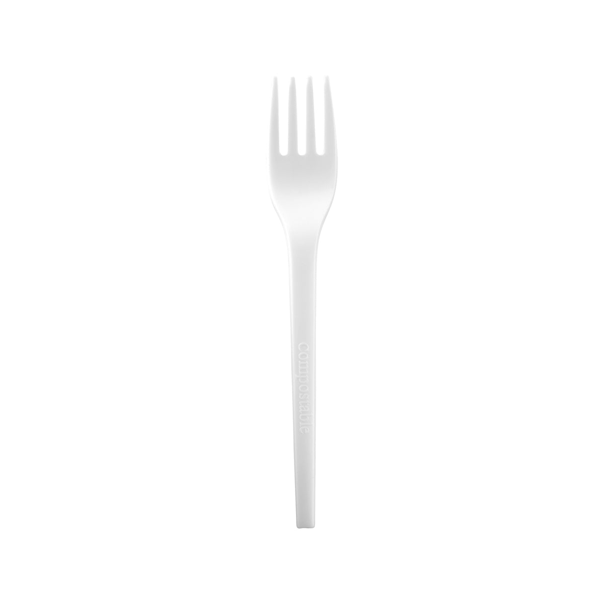 GD-6.5AF-B BioPak CPLA BioPlastic Fork 165mm Native Wholesale Hospitality Supplies Canberra