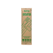 BP.GD-6.5AKFNSP-B BioPak CPLA BioPlastic Fork, Knife, Napkin, Salt & Pepper Set 165mm Native Wholesale Hospitality Supplies Canberra