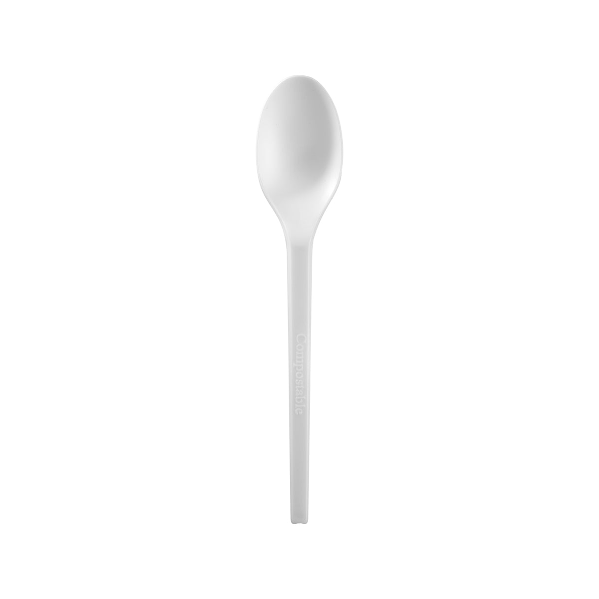 GD-6.5AS-B BioPak CPLA BioPlastic Spoon 165mm Native Wholesale Hospitality Supplies Canberra