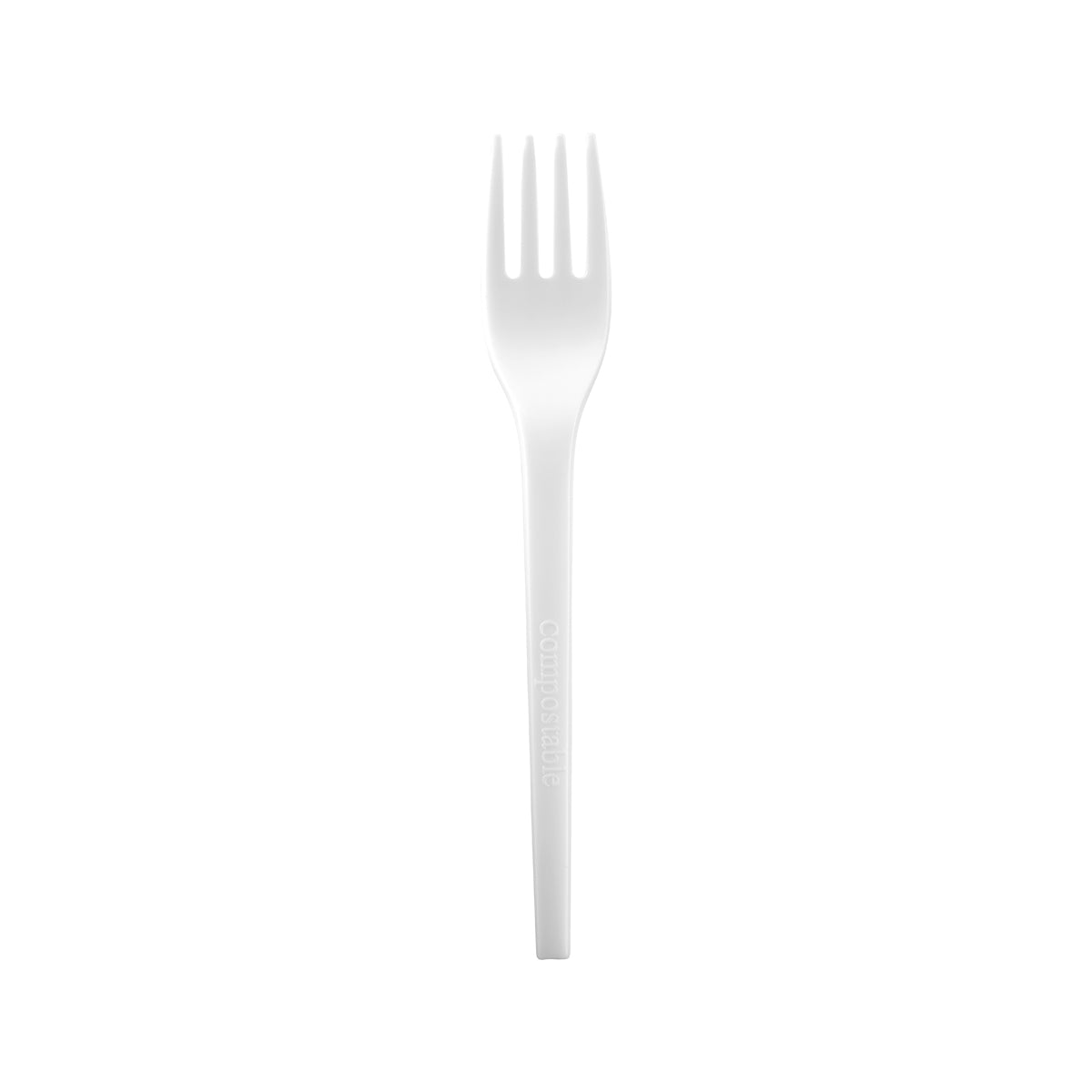 GD-6AF-B BioPak CPLA BioPlastic Fork 150mm Native Wholesale Hospitality Supplies Canberra