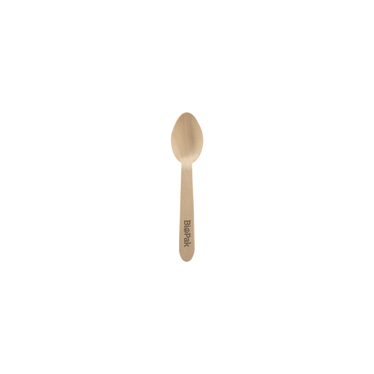 HY-10TS BioPak FSC Wooden Teaspoon 100mm Native Wholesale Hospitality Supplies Canberra