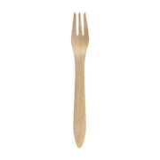 BP.HY-19F-COATED BioPak Coated FSC Wooden Fork 190mm Native Wholesale Hospitality Supplies Canberra