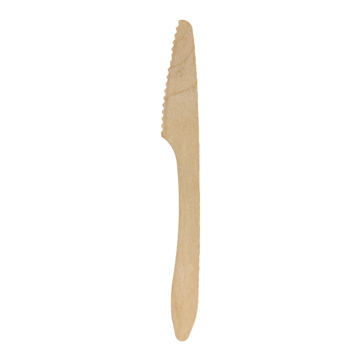HY-19K-COATED BioPak Coated FSC Wooden Knife 190mm Native Wholesale Hospitality Supplies Canberra