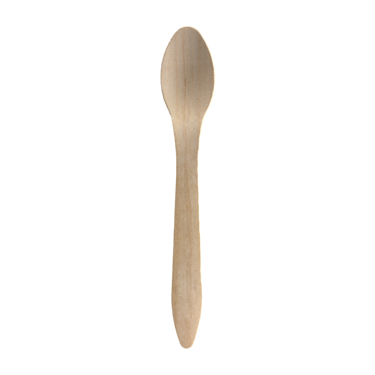 HY-19S-COATED BioPak Coated FSC Wooden Spoon 190mm Native Wholesale Hospitality Supplies Canberra