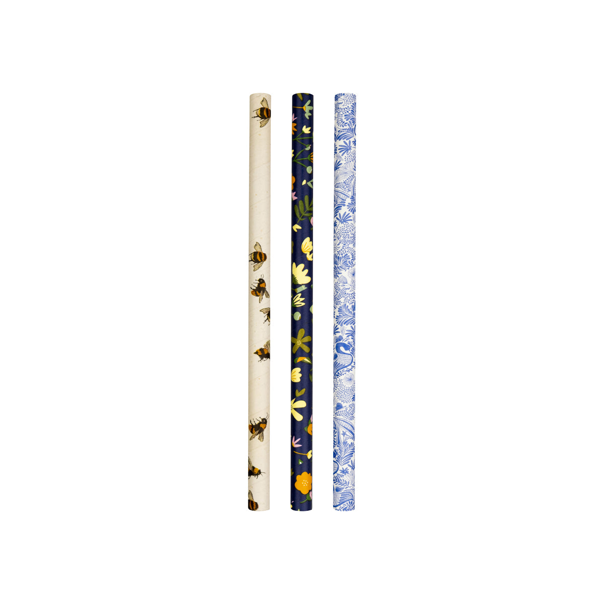 JP-PBS-10x197-ART BioPak Jumbo BioStraw Paper Art Series 10x197mm Native Wholesale Hospitality Supplies Canberra