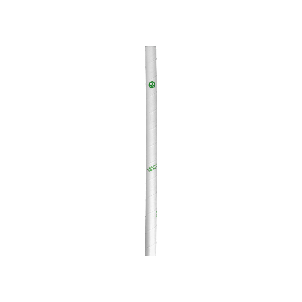 JP-PBS-10x197-W BioPak Jumbo BioStraw Paper White 10x197mm Native Wholesale Hospitality Supplies Canberra