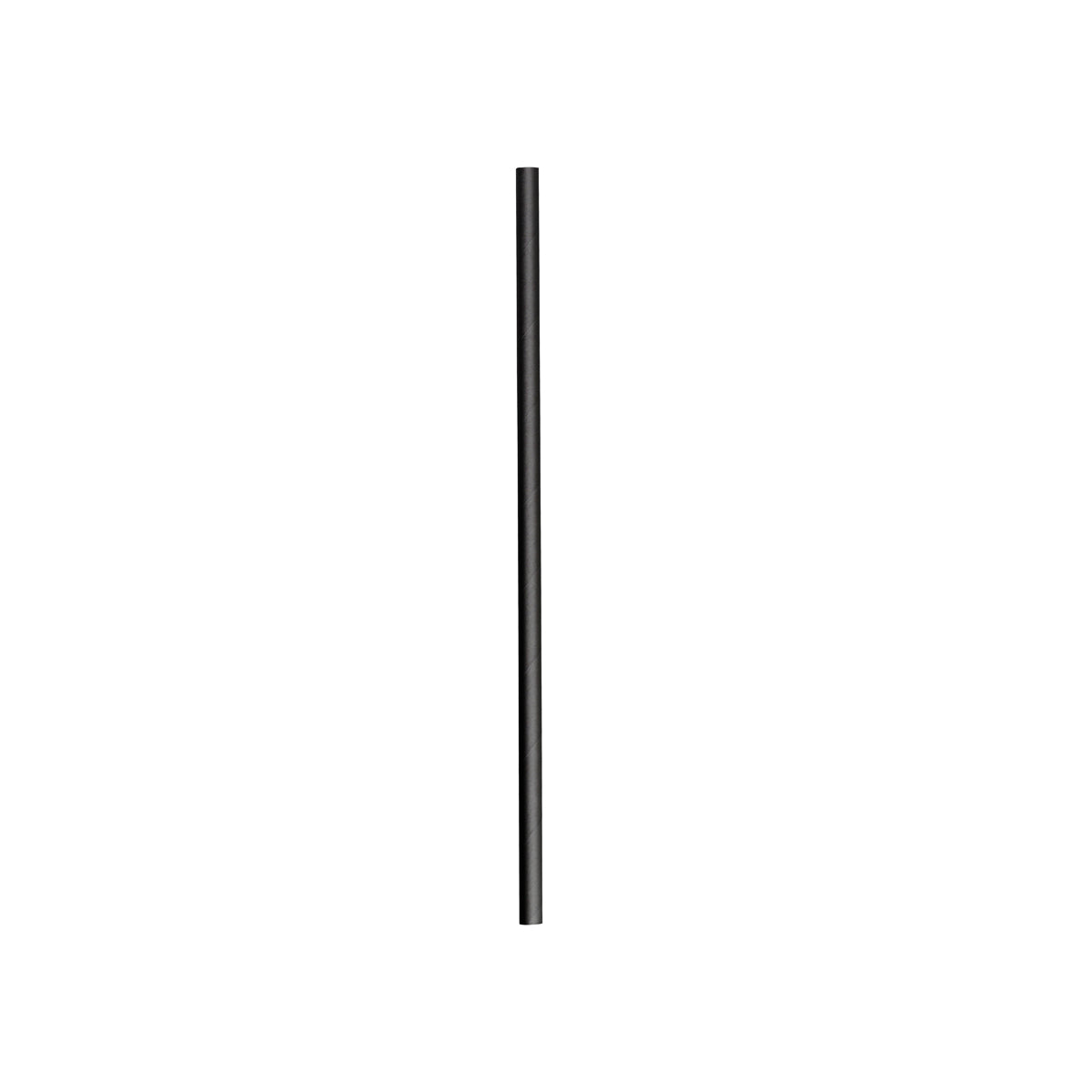 JP-PBS-6x197-B BioPak Regular BioStraw Paper Black 6x197mm Native Wholesale Hospitality Supplies Canberra