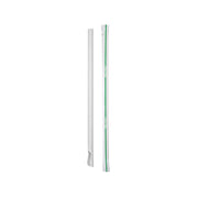 BP.JP-PBS-8X210-SPOON-IW BioPak Spoon BioStraw Paper Black Individually Wrapped 8x210mm Native Wholesale Hospitality Supplies Canberra
