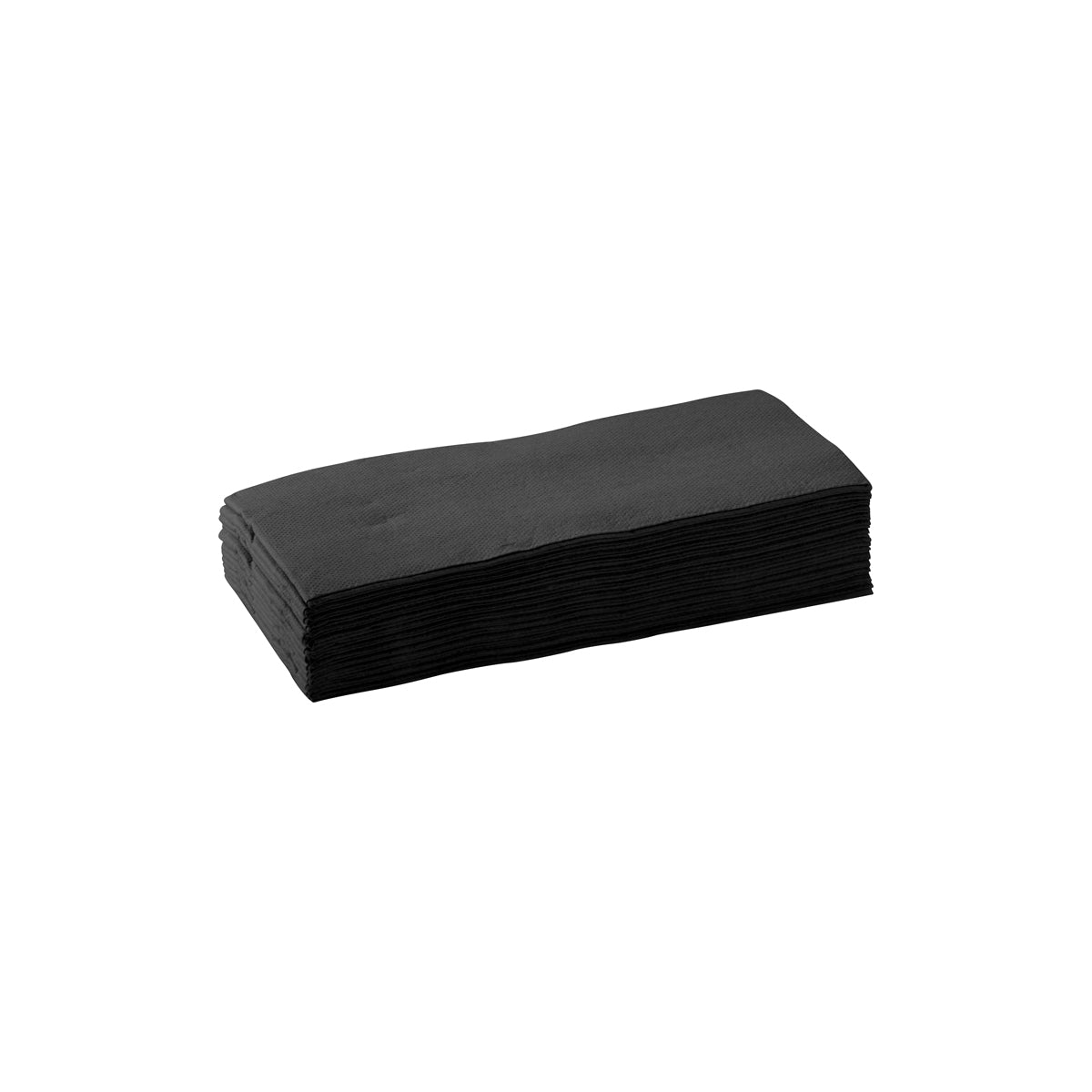 L-DNQ1/8-B BioPak FSC BioNapkin Dinner 2-Ply Quilted Readifold Black Native Wholesale Hospitality Supplies Canberra