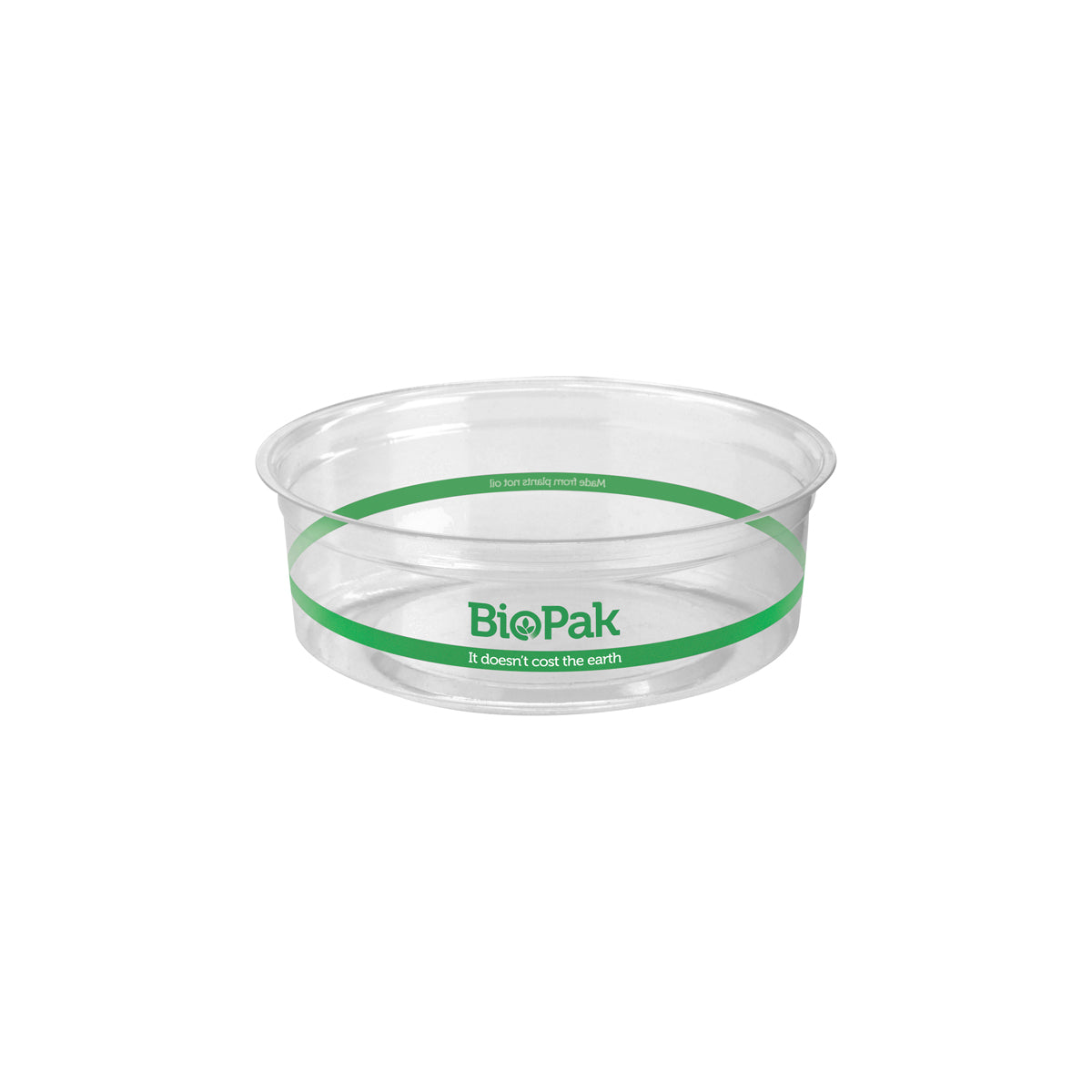 P-240 BioPak Clear PLA BioBowl 121x35mm / 240ml Native Wholesale Hospitality Supplies Canberra
