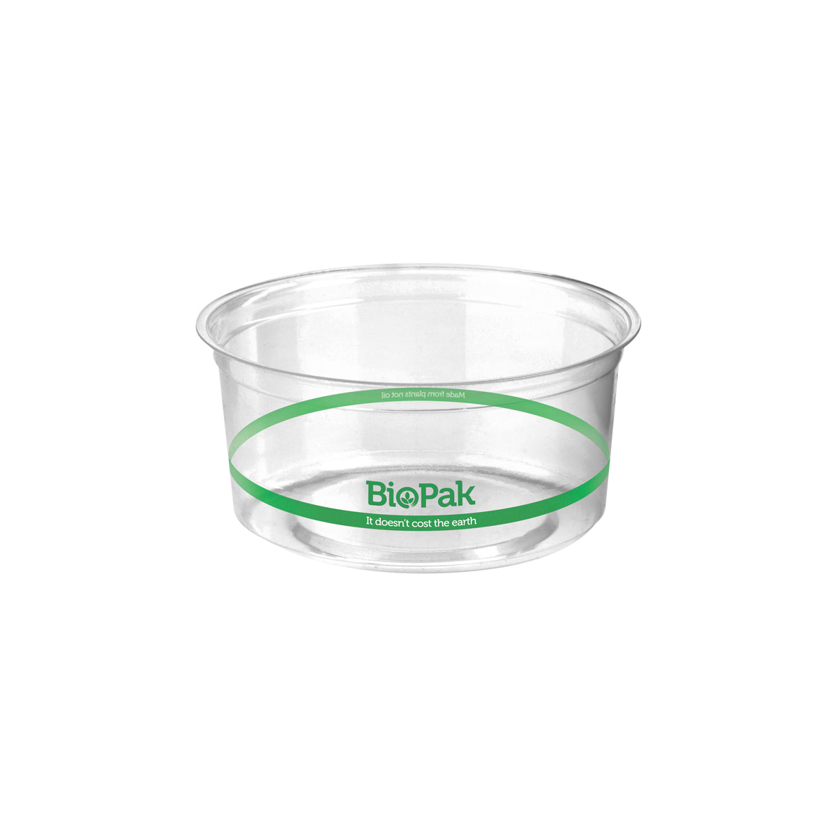 P-360 BioPak Clear PLA BioBowl 121x50mm / 360ml Native Wholesale Hospitality Supplies Canberra