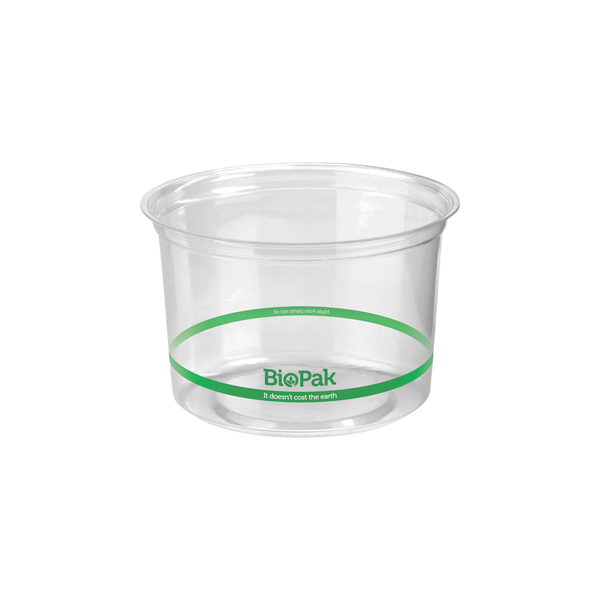P-500 BioPak Clear PLA BioBowl 121x72mm / 500ml Native Wholesale Hospitality Supplies Canberra