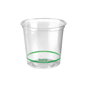 BP.P-700 BioPak Clear PLA BioBowl 121x110mm / 700ml Native Wholesale Hospitality Supplies Canberra