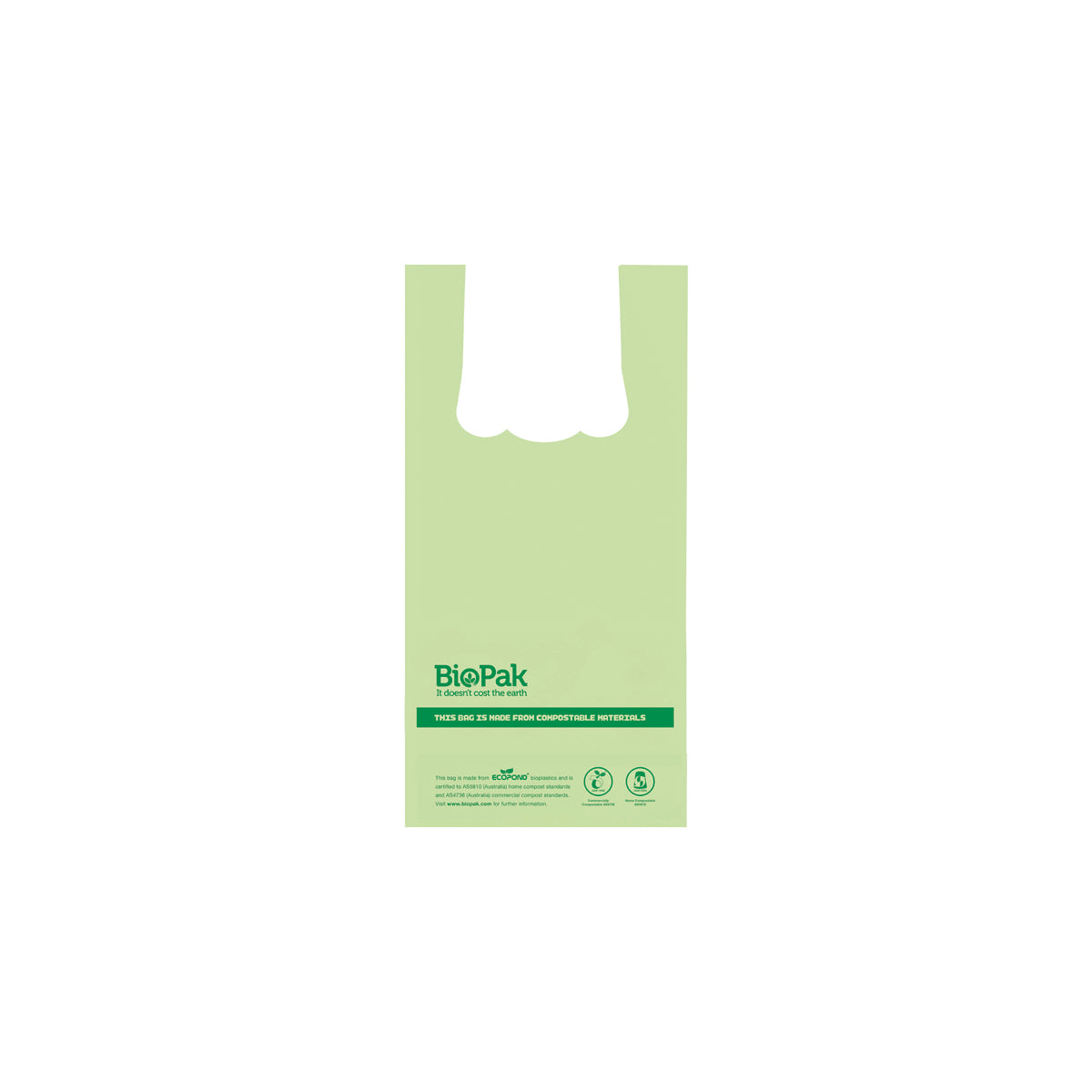 PSB-C-0001 BioPak BioPlastic Bin Liner With Handles 8Lt Native Wholesale Hospitality Supplies Canberra