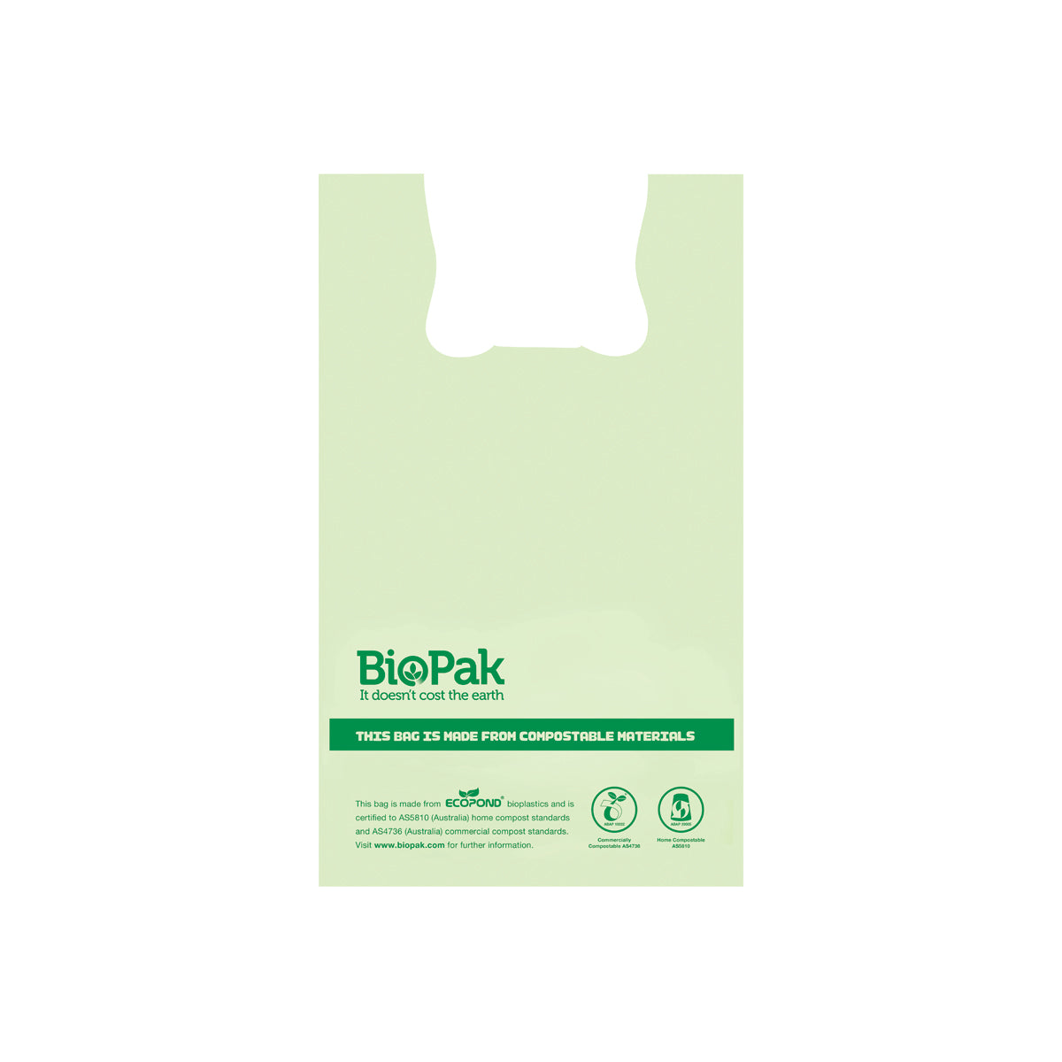 PSB-C-0005 BioPak BioPlastic Bin Liner With Handles 20Lt Native Wholesale Hospitality Supplies Canberra