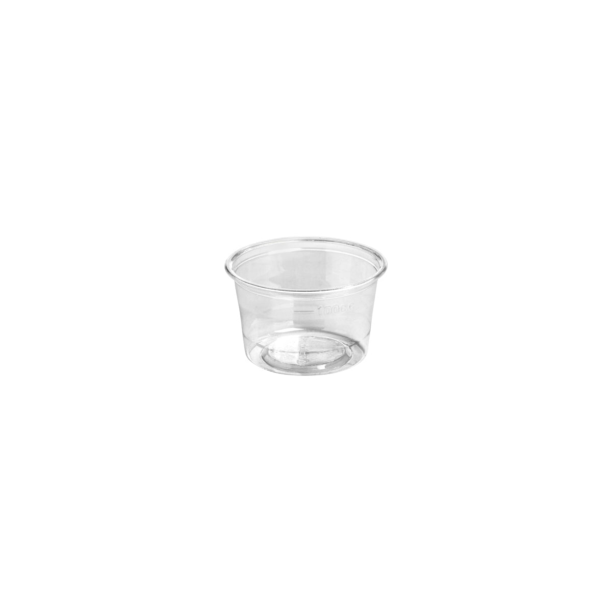 R-140 BioPak Clear PLA Sauce Cup 76x41mm / 140ml Native Wholesale Hospitality Supplies Canberra