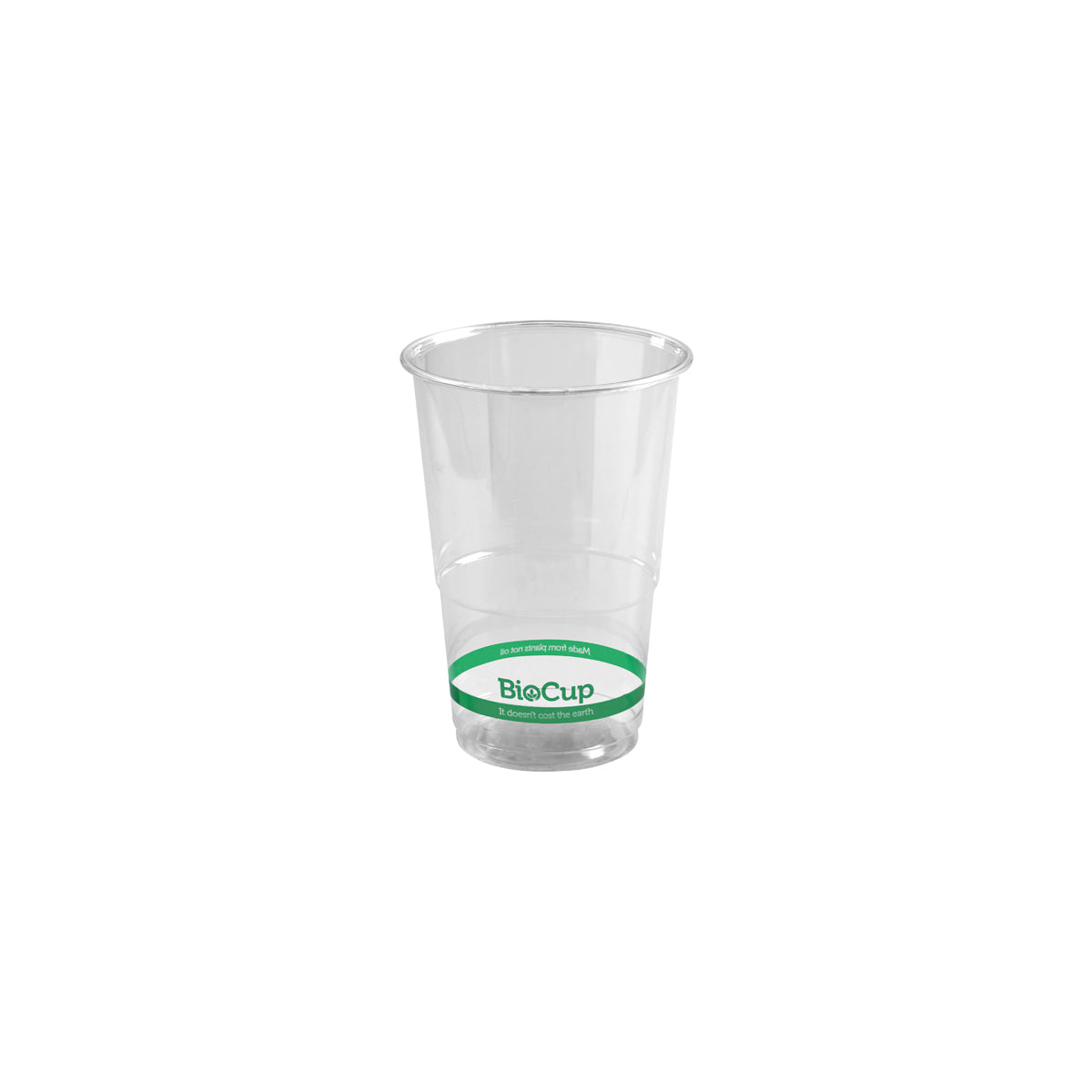 R-280Y BioPak Clear PLA BioCup (76mm) 280ml Certified Native Wholesale Hospitality Supplies Canberra