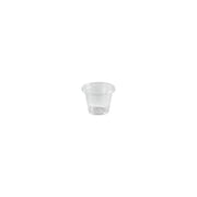 BP.U-30Y-HF BioPak Clear PLA Sauce Cup 44x33mm / 30ml Native Wholesale Hospitality Supplies Canberra